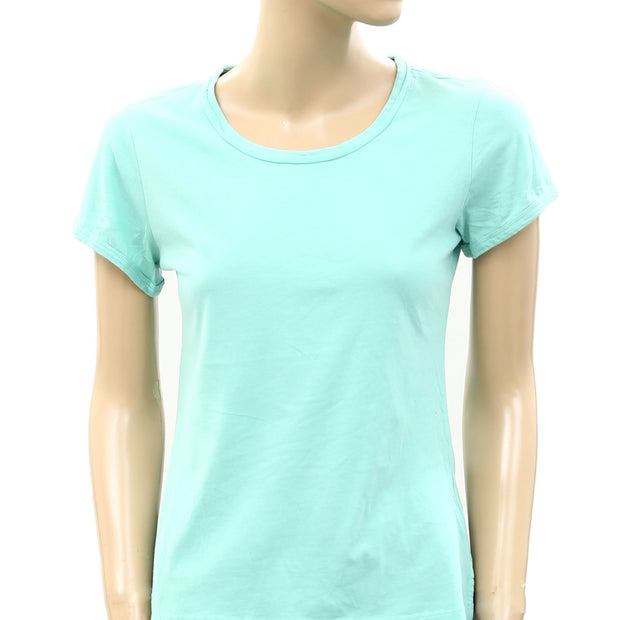 Anthropologie Pilcro Scoop-Neck Tee Blouse Top S