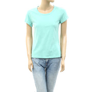 Anthropologie Pilcro Scoop-Neck Tee Blouse Top S