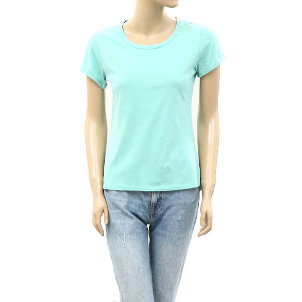 Anthropologie Pilcro Scoop-Neck Tee Blouse Top S