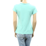 Anthropologie Pilcro Scoop-Neck Tee Blouse Top S