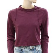 Anthropologie Pilcro Long Sleeve Tee Blouse Top M