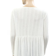Free People Pretty Please Tunic Top S