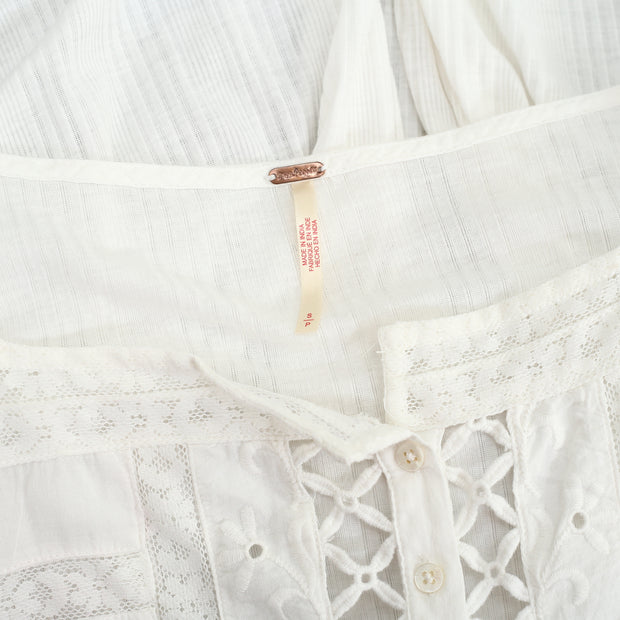 Free People Pretty Please Tunic Top S