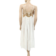 Free People Endless Summer Crochet Lace Midi Dress S