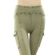 Out From Under Urban Outfitters Aria High-Waisted Cargo Flare Pants S