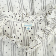 Sundance Ruffle Lace Tunic Top L