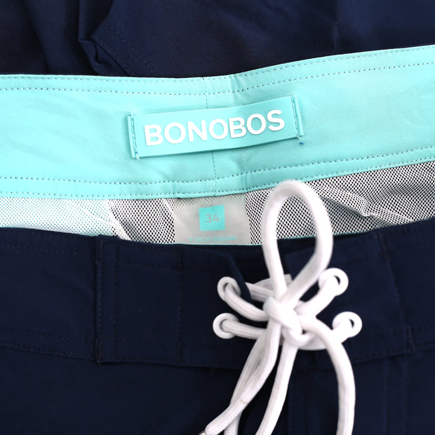 Bonobos Banzai Boardie Swim Trunks Navy Men's M-34