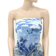 Free People FP One Raya Bandana Blouse Top