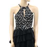 Sea New York Polka Dot Printed Mini Dress