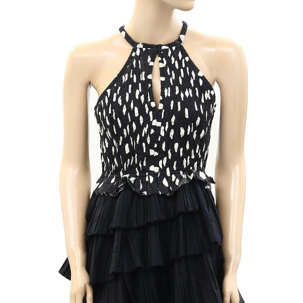 Sea New York Polka Dot Printed Mini Dress