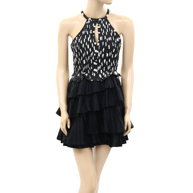 Sea New York Polka Dot Printed Mini Dress