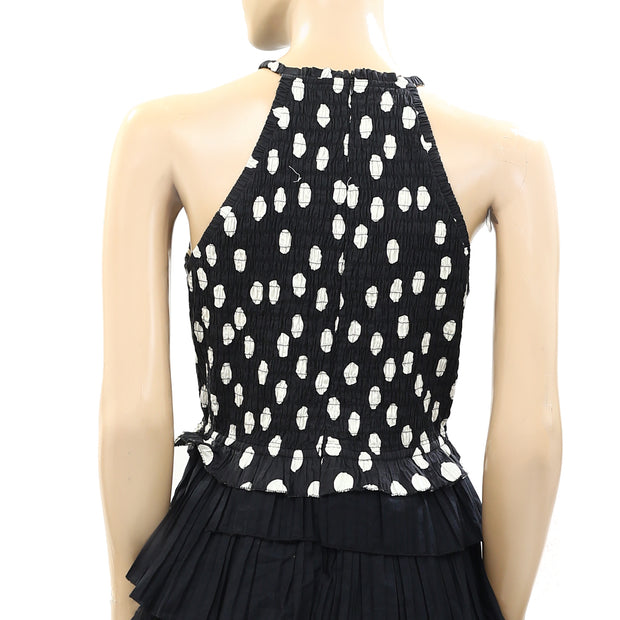 Sea New York Polka Dot Printed Mini Dress