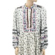 Sea New York Floral Beaded Embellished Mini Dress S