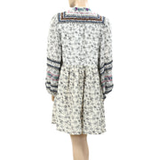 Sea New York Floral Beaded Embellished Mini Dress S