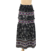 Sea New York Paisley Printed Maxi Skirt