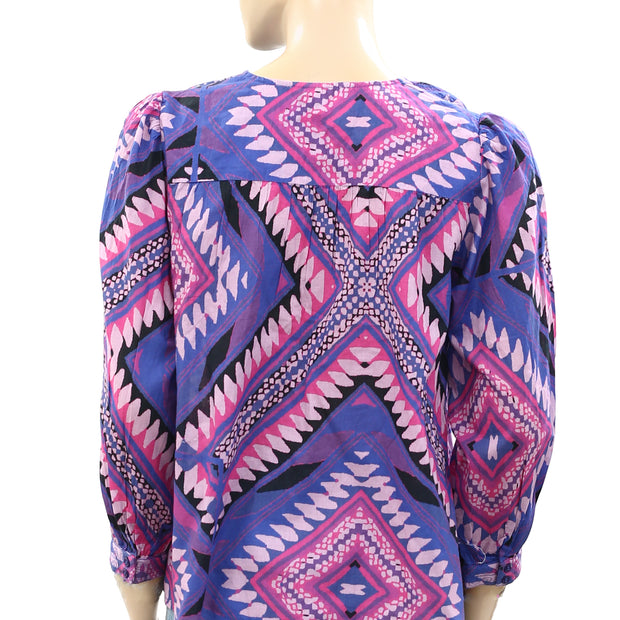 Ba&sh Gilo Flowing Blouse Top