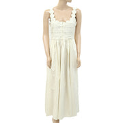Sea New York Lace Ivory Maxi Long Dress  S