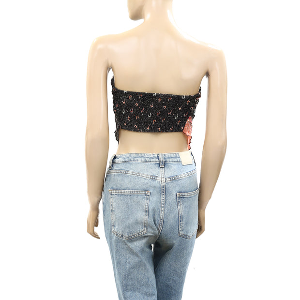 Free People FP One Raya Bandana Blouse Top