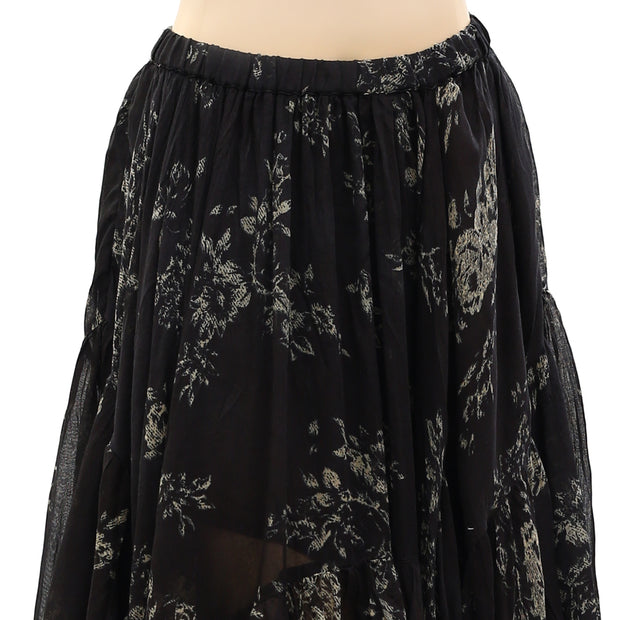 Free People FP One Clover Printed Skirt S