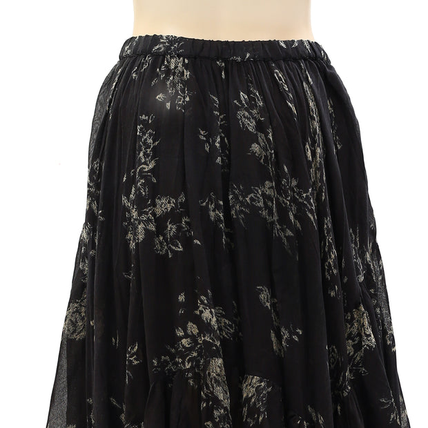 Free People FP One Clover Printed Skirt S