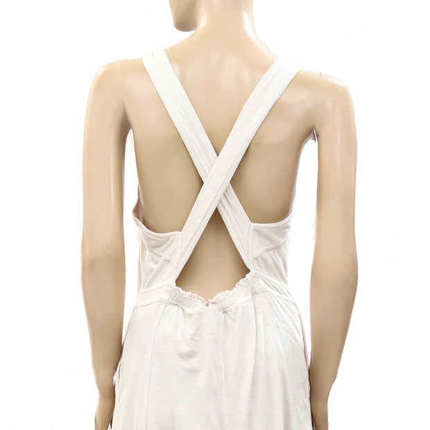 Daily Practice by Anthropologie Asymmetrical Buttondown Apron Dress S