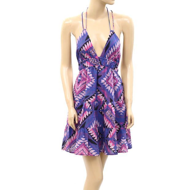 Ba&sh Giga With Tie Strings Mini Dress XS-0