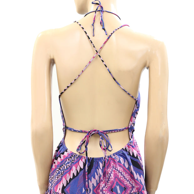 Ba&sh Giga With Tie Strings Mini Dress XS-0