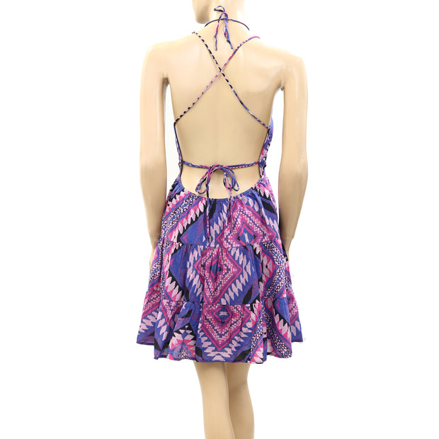 Ba&sh Giga With Tie Strings Mini Dress XS-0