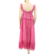 Intimately Free People Moon Phase Midi Slip Dress