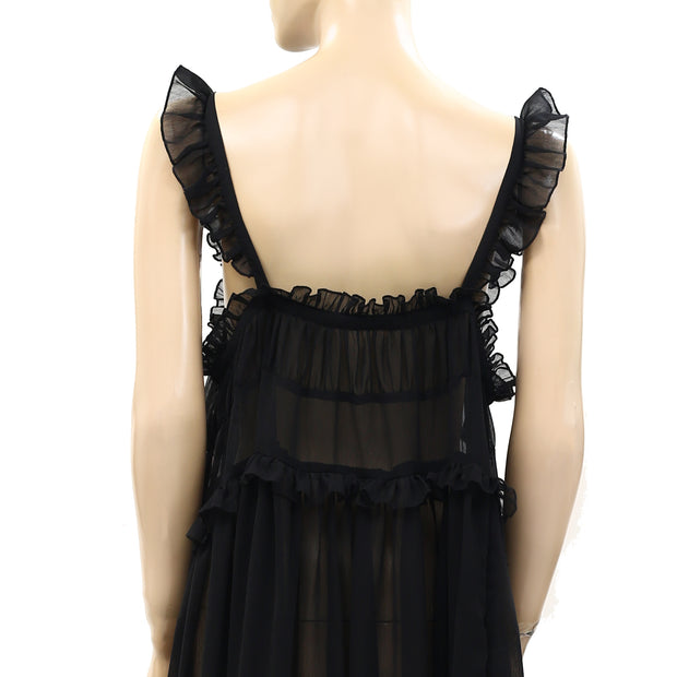 Intimately Free People Moon Phase Midi Slip Dress