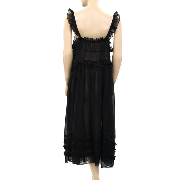 Intimately Free People Moon Phase Midi Slip Dress