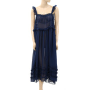 Intimately Free People Moon Phase Midi Slip Dress