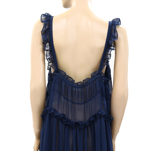 Intimately Free People Moon Phase Midi Slip Dress