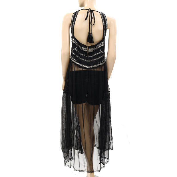 Free People Midnight Melodies Maxi Top