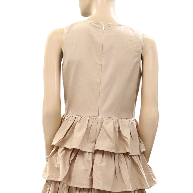 Velvet Graham & Spencer Anthropologie Tiered Midi Dress