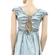 Free People Daphne Denim Mini Dress