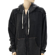 Free People Coming In Hot Hoodie Top L