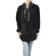 Free People Coming In Hot Hoodie Top L