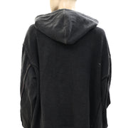 Free People Coming In Hot Hoodie Top L