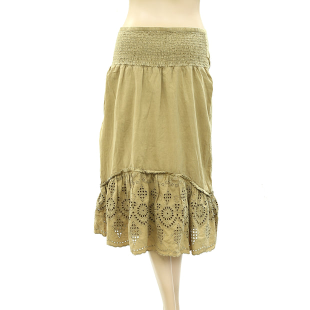 Sundance Adeline Travel Midi Skirt S