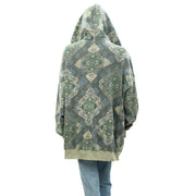 Free People We The Free It's A Vibe Printed Hoodie Top  XL