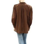 Nili Lotan Miles Tunic Shirt Top S