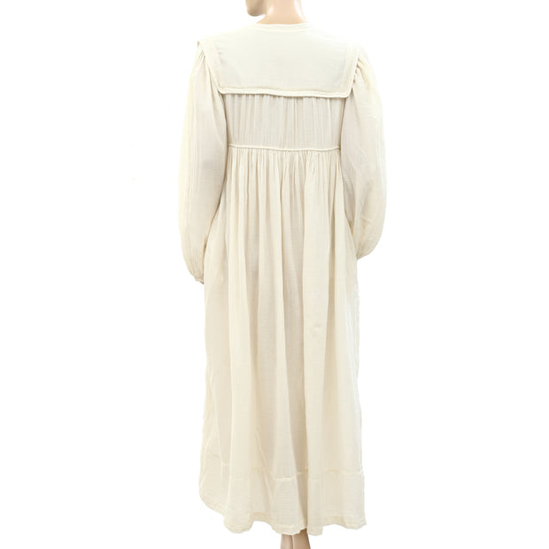 Sea New York Solid Long Sleeve Maxi Dress