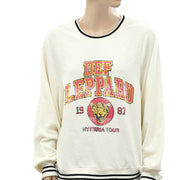 Pilcro Anthropologie Varsity Patchwork Pullover Top M