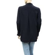 Maeve Anthropologie Buttondown Shirt Blouse Top S