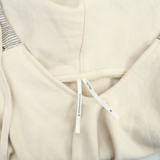 By Anthropologie Embroidered Hoodie Top XS