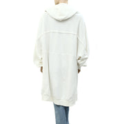 Free People Solid Zip-up Hoodie Jacket Top