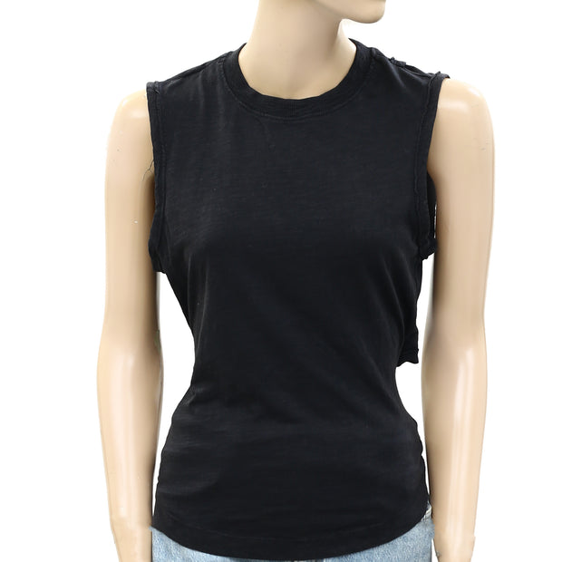 Pilcro Anthropologie Sustainable Tie-Back Tank Blouse Top XS
