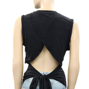 Pilcro Anthropologie Sustainable Tie-Back Tank Blouse Top XS