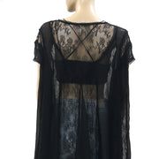 Free People Farrah Lace Tunic Top